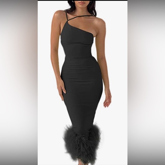 Black Midi Bodycon dress - Picture 1 of 1